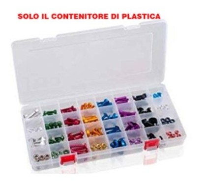 PUIG AVECTENITORE DI PLASTICA VIS TRANSPARENT - COD. 3961W - Dimensions (LxHxS): 300x30x150 mm. AVECtiene 32 sezioni.