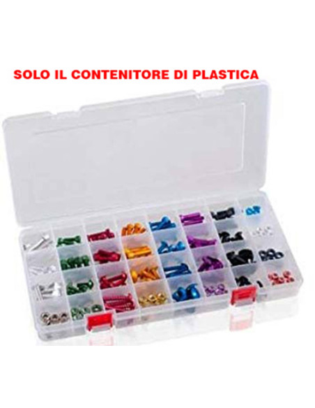 Tornillos para contenedores de plastico Puig transparentes