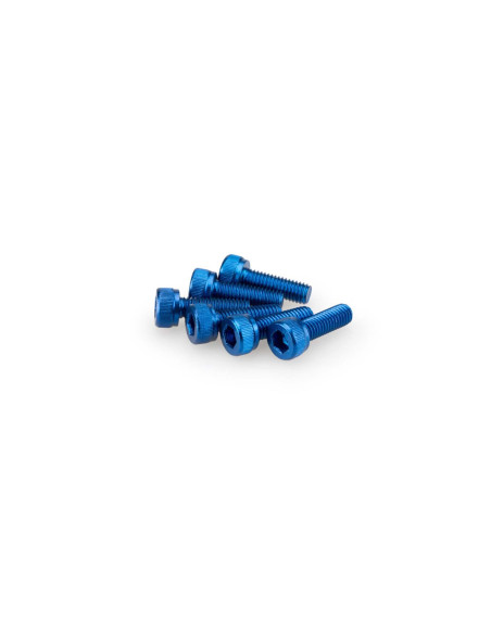 puig kit viti anodizzate m5 per cupolini colore blu