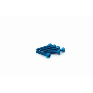 puig kit anodized screws m5 for windshields blue color