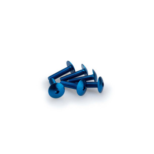 puig kit anodized screws m6 for windshields blue color