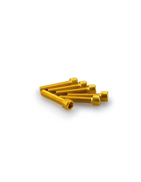 puig kit viti anodizzate m6 per cupolini colore giallo