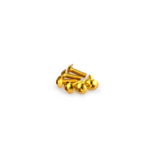 puig kit anodized screws m5 for windshields yellow color