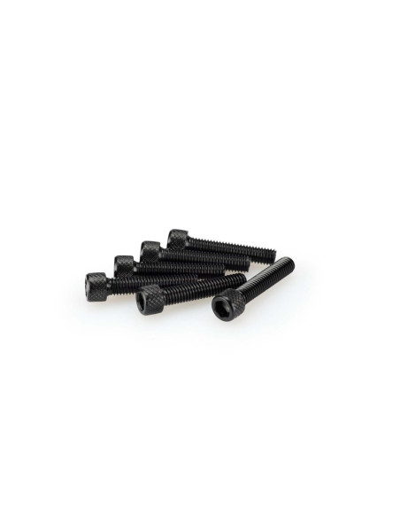 puig kit viti anodizzate m6 per cupolini colore nero