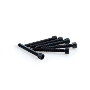 puig kit anodized screws m6 for windshields black color