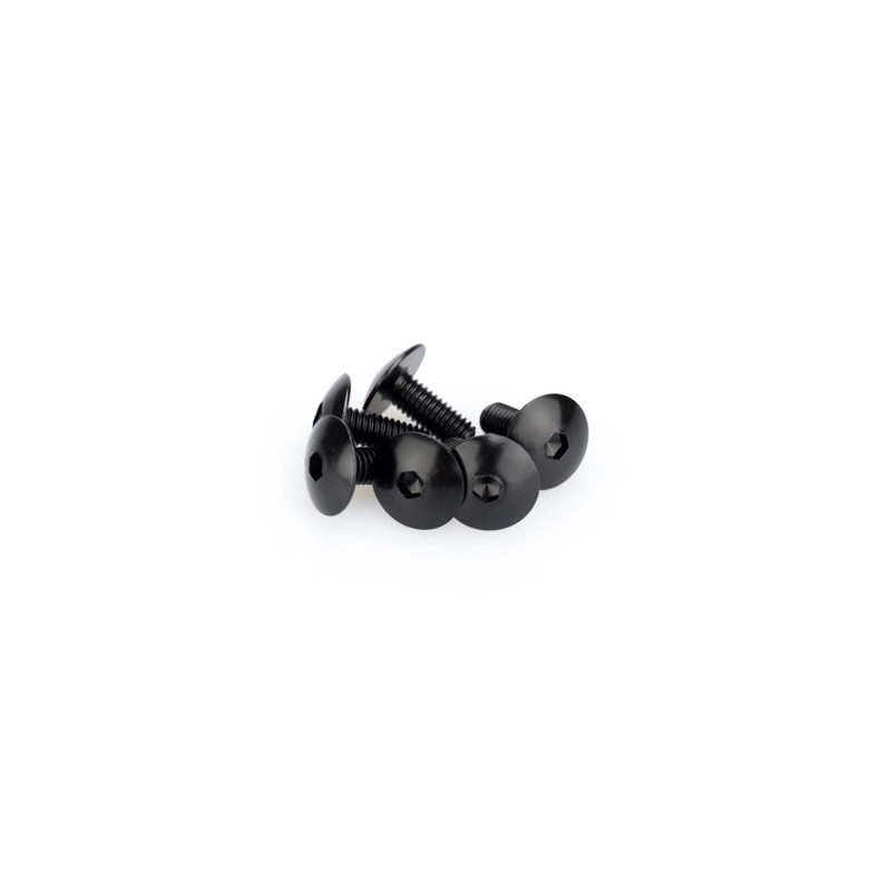 puig kit anodized screws m6 for windshields black color