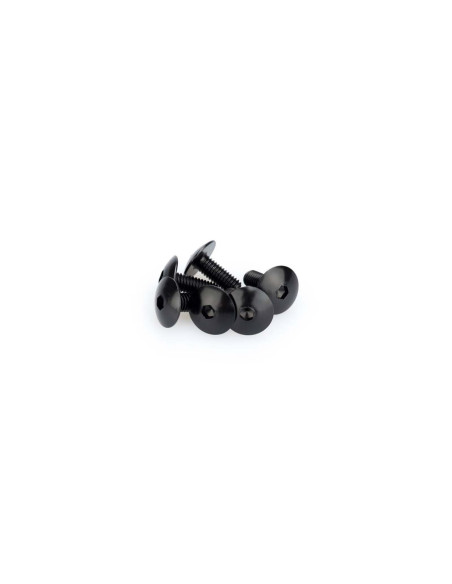 puig kit anodized screws m6 for windshields black color