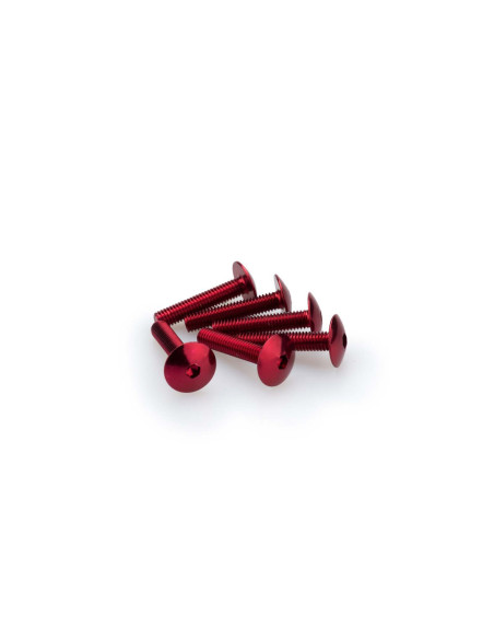 puig kit viti anodizzate m6 per cupolini colore rosso