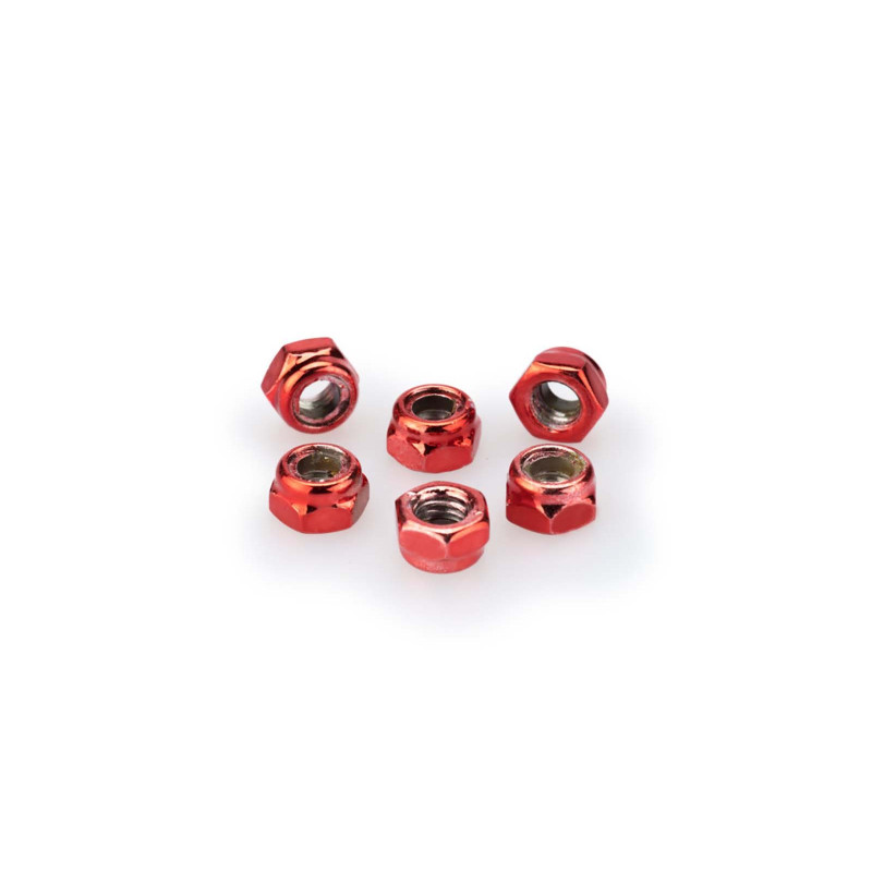 puig kit viti anodizzate m5 per cupolini colore rosso