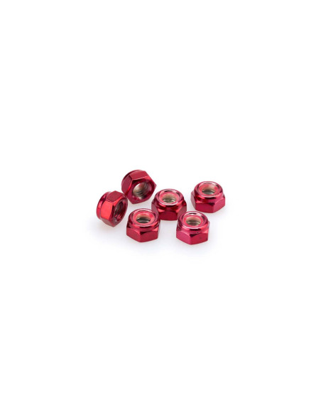 puig kit viti anodizzate m8 per cupolini colore rosso