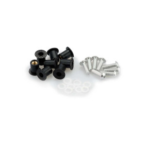 puig kit anodized screws m5 for windshields silver color