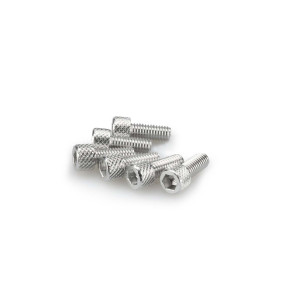 puig kit anodized screws m6 for windshields silver color