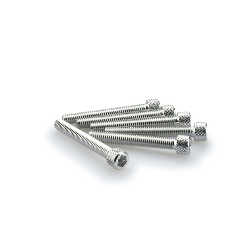 puig kit viti anodizzate m6 per cupolini colore silver