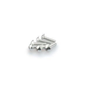 puig kit anodized screws m5 for windshields silver color