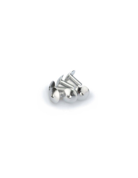 Puig kit vis anodisees m6 pour pare-brise couleur argent