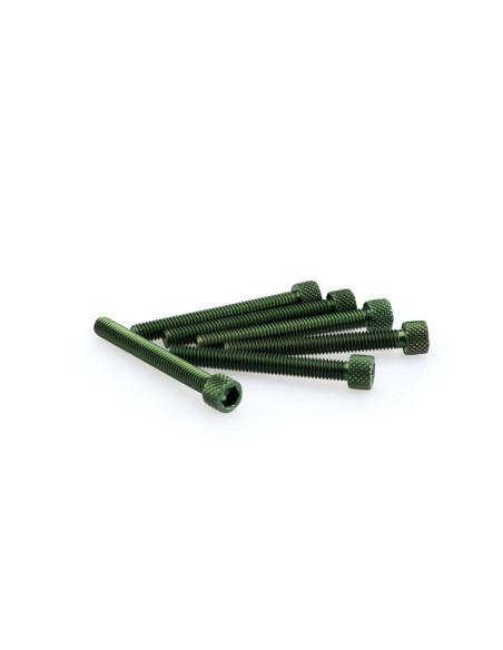 puig kit viti anodizzate m6 per cupolini colore verde