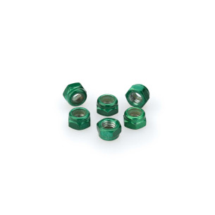 puig kit anodized screws m5 for windshields color green