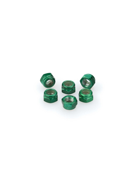 puig kit anodized screws m5 for windshields color green
