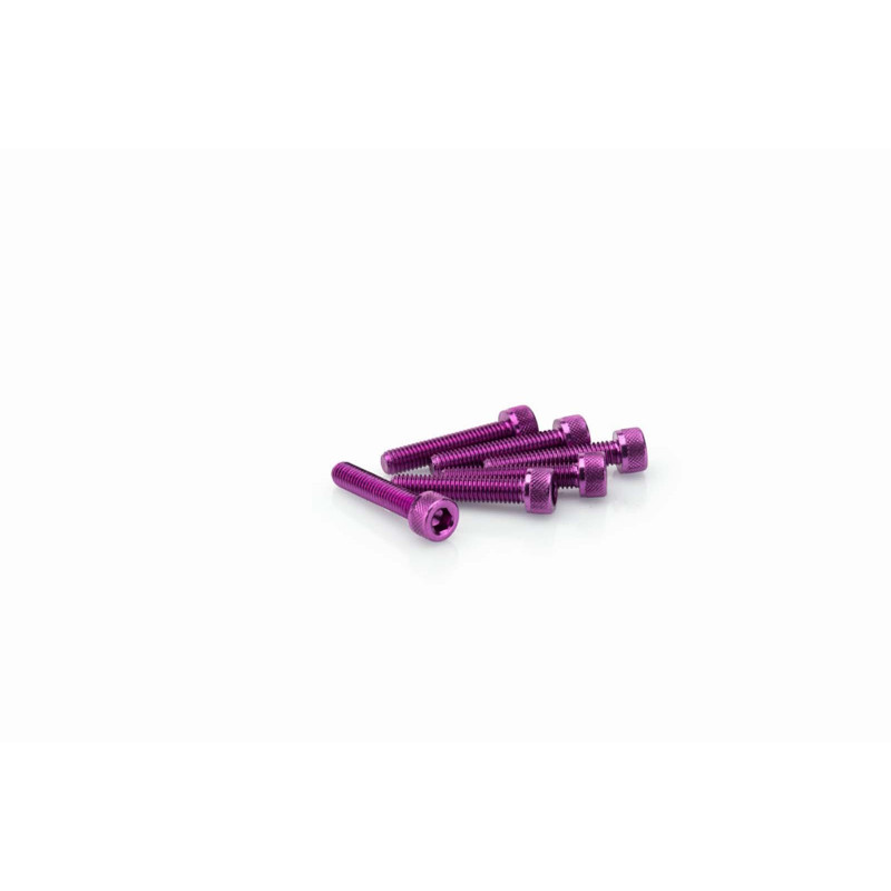 puig kit viti anodizzate m5 per cupolini colore viola