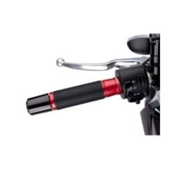 PUIG MANOPOLE MODELE ASCENT COULEUR ROUGE - COD. 6326R - Lunghezza: 119 mm.