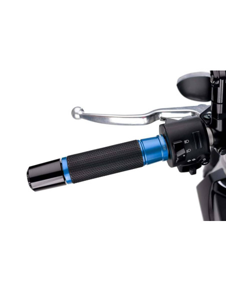puig grips model ascent color blue length 119 mm