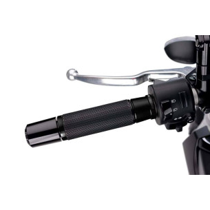 puig grips model ascent black color length 119 mm