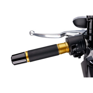 puig manopole modello ascent colore oro lunghezza 123 mm