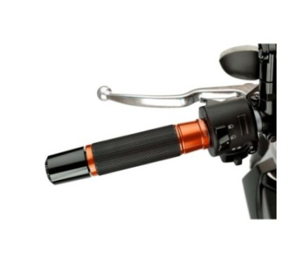 PUIG MANOPOLE MODELE ASCENT COULEUR ORANGE - COD. 3553T - Lunghezza: 123 mm.