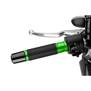 puig manopole modello ascent colore verde lunghezza 123 mm