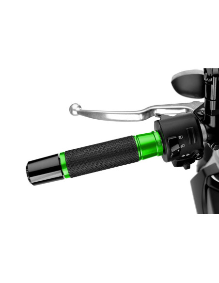 puig grips model ascent color green length 123 mm