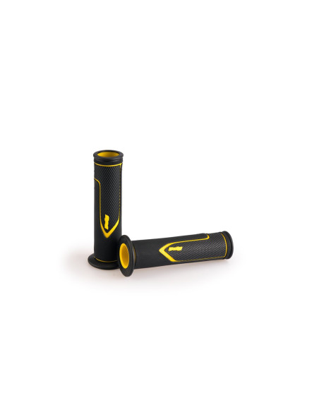 puig manopole modello core colore giallo lunghezza 121 mm