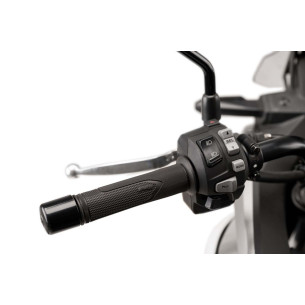 puig manopole modello core colore nero lunghezza 121 mm