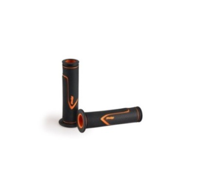 PUIG GRIPS CORE MODEL COLOR ORANGE - COD. 20796T - Length: 121mm.