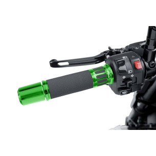 puig manopole modello hi tech racing colore verde lunghezza 119 mm