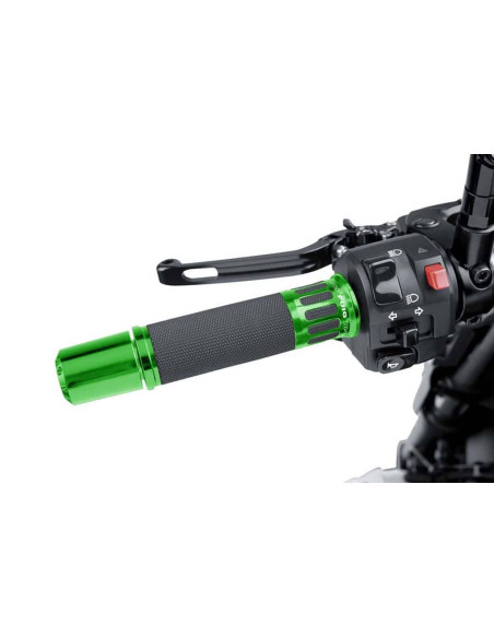 puig manopole modello hi tech racing colore verde lunghezza 119 mm