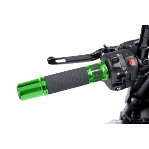 puig manopole modello hi tech racing colore verde lunghezza 123 mm