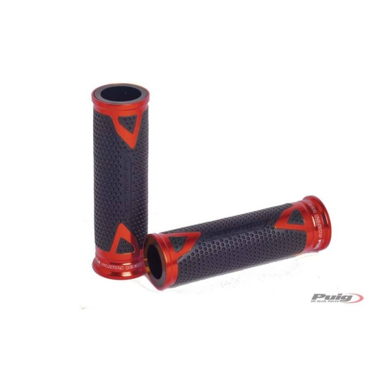 PUIG MANOPOLE MODELLO HI-TECH RADIKAL COLORE ROSSO - COD. 6325R - Lunghezza: 119 mm.