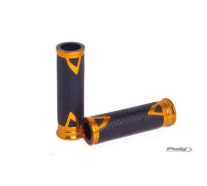 PUIG GRIPS MODEL HI-TECH RADIKAL COLOR GOLD - COD. 6325O - Length: 119mm.