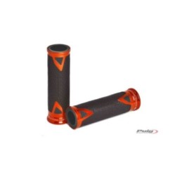 PUIG GRIPS RADIKAL HI-TECH MODEL COLOR ORANGE - COD. 6325T - Length: 119mm.