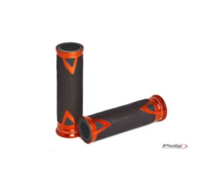 PUIG GRIPS RADIKAL HI-TECH MODEL COLOR ORANGE - COD. 6325T - Length: 119mm.