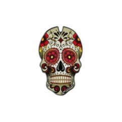 PUIG ADESIVI PROTECTION SERBATOIO MODELE SKULL ROUGE - COD. 3673R -  Protegge la moto da graffi e raggi UV.