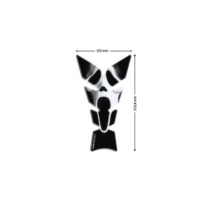 puig tank protector stickers model scream black
