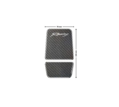 PUIG ADESIVI PROTECTION SERBATOIO MODELE MINI CARBON LOOK - COD. 2560C -  Protegge la moto da graffi e raggi UV.