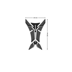 puig tank protector stickers naked model grey