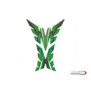 Autocollants de protection de reservoir Puig modele Radikal vert
