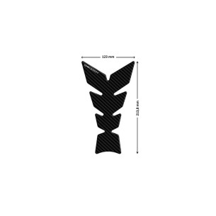 Adhesivos protectores de deposito Puig modelo Soft Carbon Look