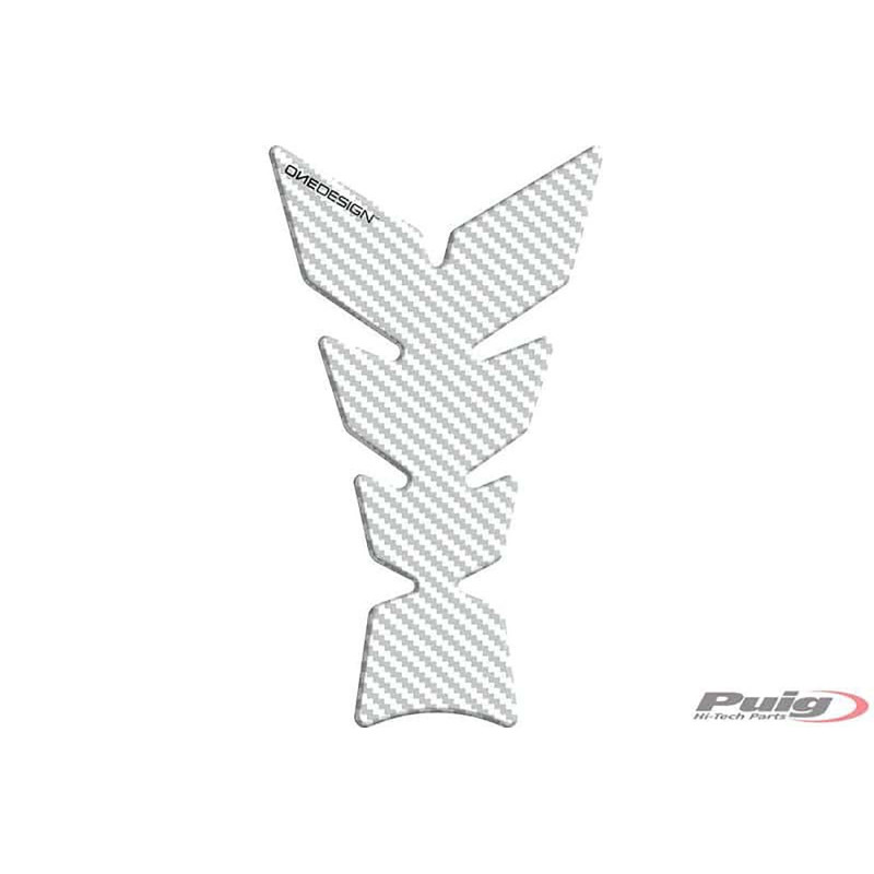 puig adesivi protezione serbatoio modello soft bianco