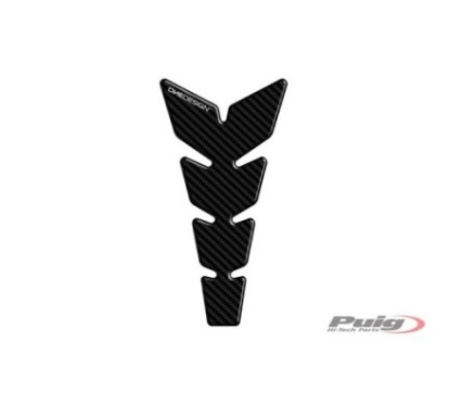 PUIG ADESIVI PROTECTION SERBATOIO MODELE LEATHER CARBON LOOK - COD. 9304C -  Protegge la moto da graffi e raggi UV.