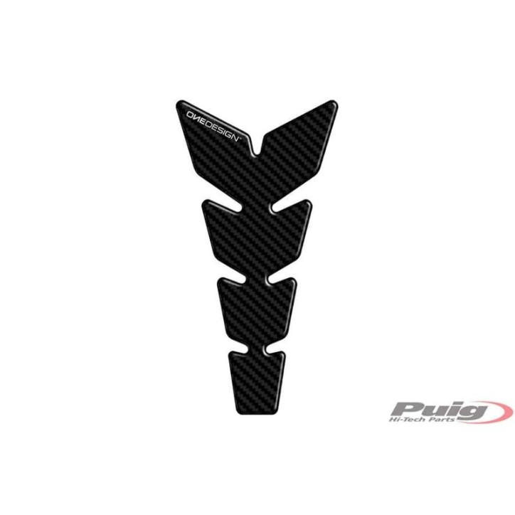 PUIG ADESIVI PROTEZIONE SERBATOIO MODELLO LEATHER CARBON LOOK - COD. 9304C -  Protegge la moto da graffi e raggi UV.