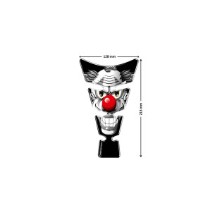 puig adesivi protezione serbatoio modello clown grigio